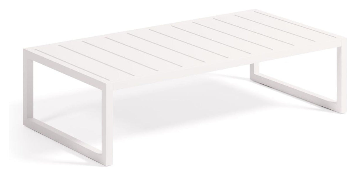 Comova Lounge Tabell 60x114, White Aluminium