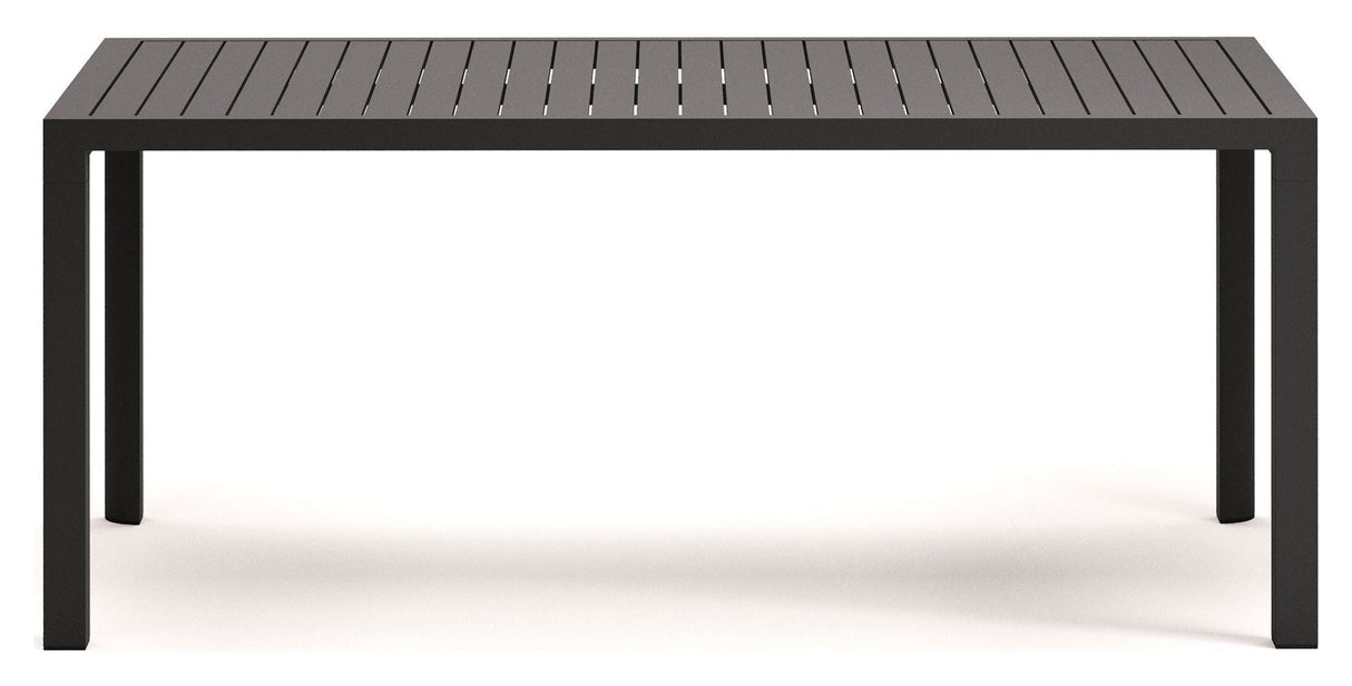 Culip Garden Table, Grey Alu, 180x90