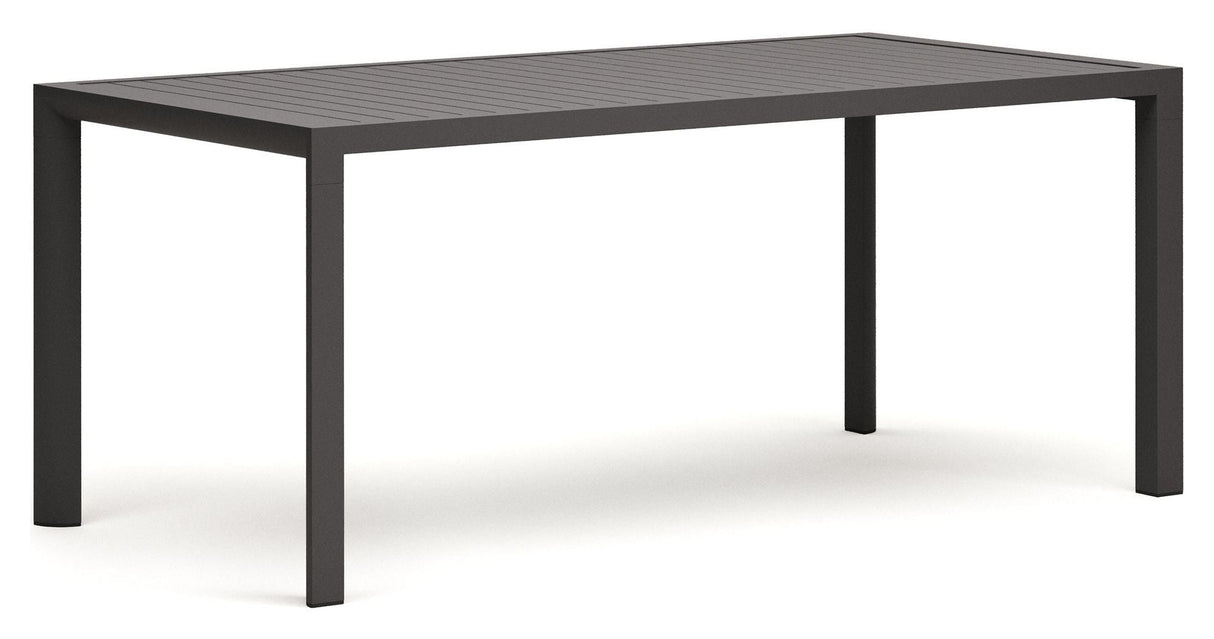 Culip Garden Table, Grey Alu, 180x90