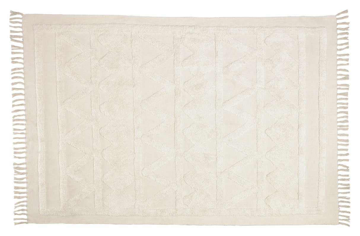 Dabria matta i bomull, 140x200, beige