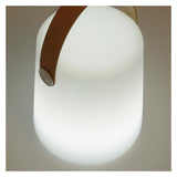 Dialma LED -lampa med band vit plast