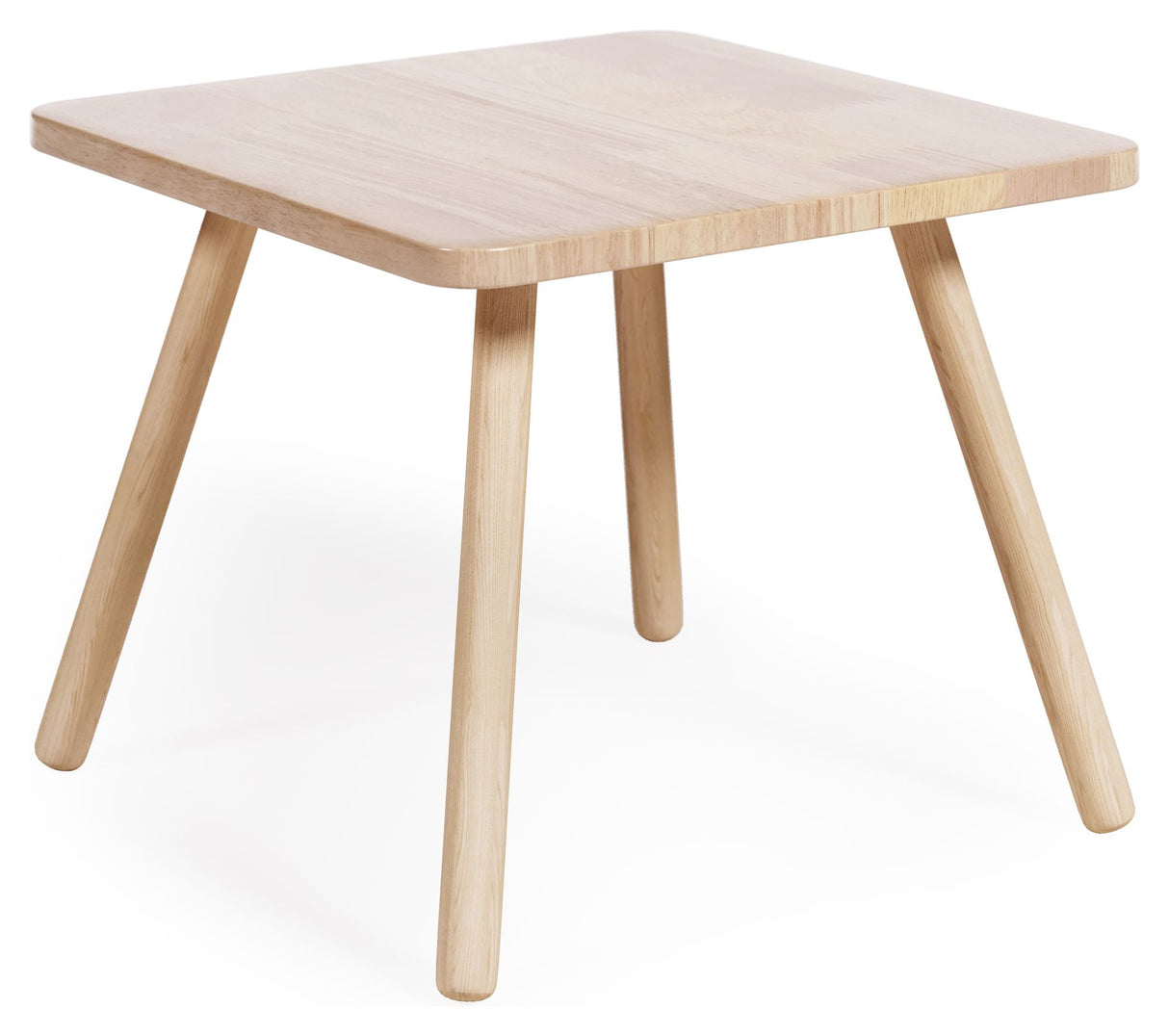 Dilcia Children's Table, 55x55, fast gummiträ