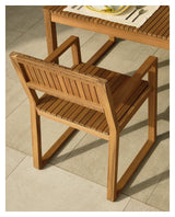 Emili Garden Chair Solid Acacia