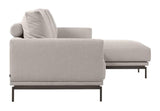 Galene 4 -sits soffa med höger schäslong - beige