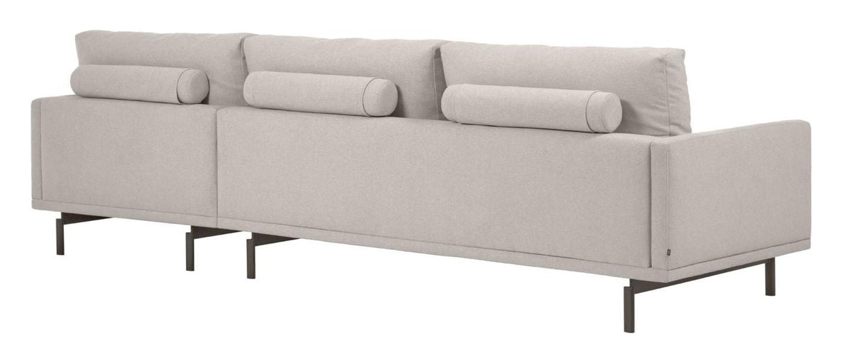 Galene 4 -sits soffa med höger schäslong - beige