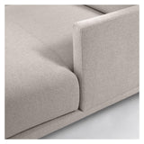 Galene 4 -sits soffa med höger schäslong - beige