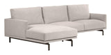 Galene 4 -sits soffa med vänster schäslong - beige