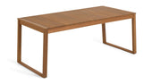 Hanzel Garden Table Solid Acacia, 180x90