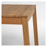 Hanzel Garden Table Solid Acacia, 180x90