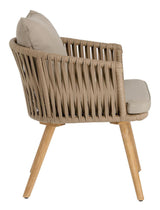 Hemilce Garden Chair Beige