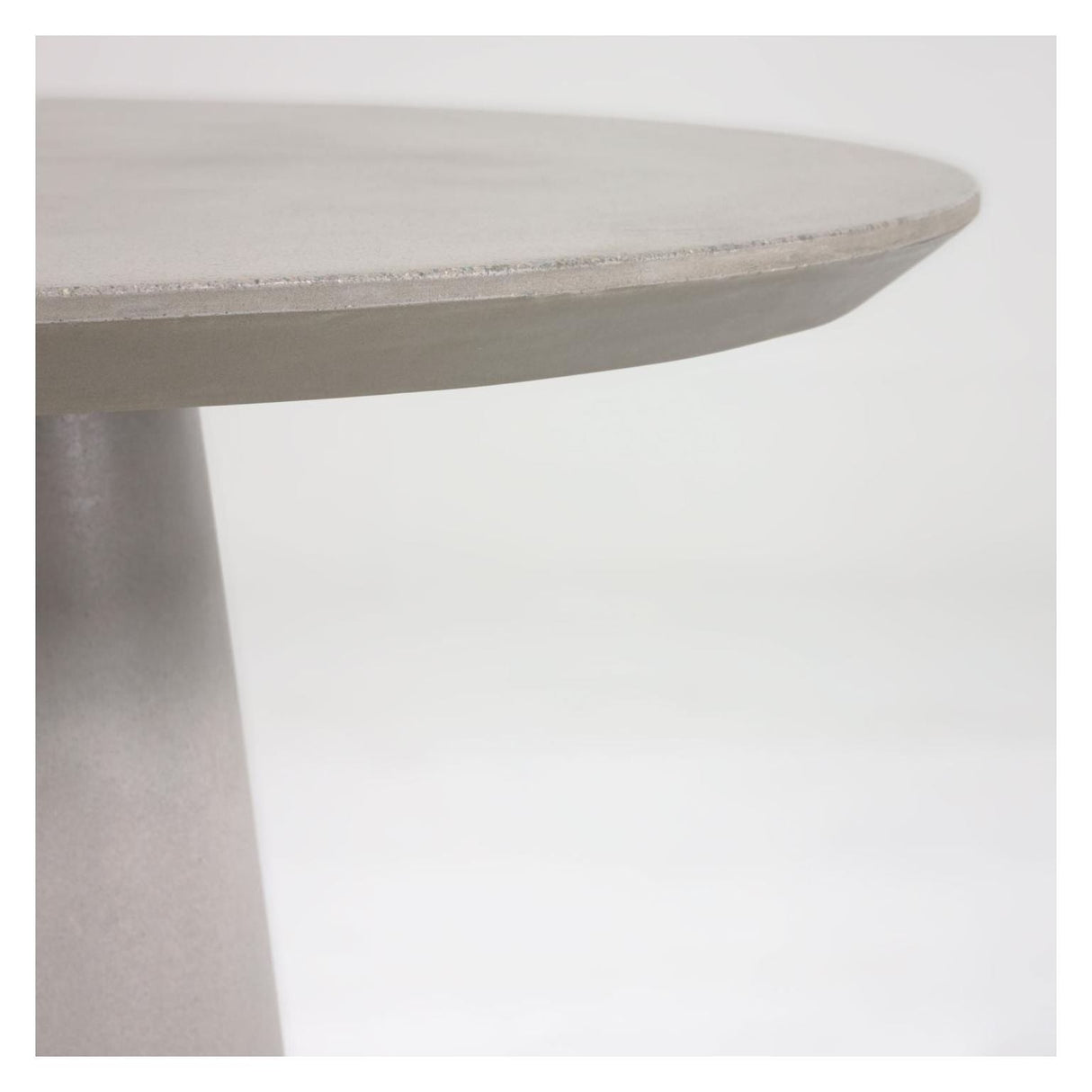 Itai Garden Table FiberCrete/Iron, Ø90