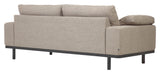 NOA 3-Pers. Soffa, beige med svarta ben