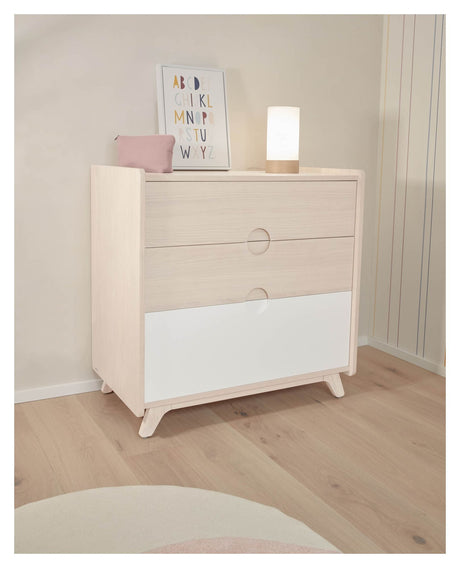 Nunila Kids Chest w. 3 lådor MDF/Ash Veneer