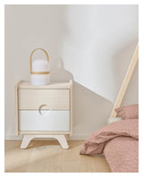 Nunila Kids Bedside Table MDF/Ash Veneer