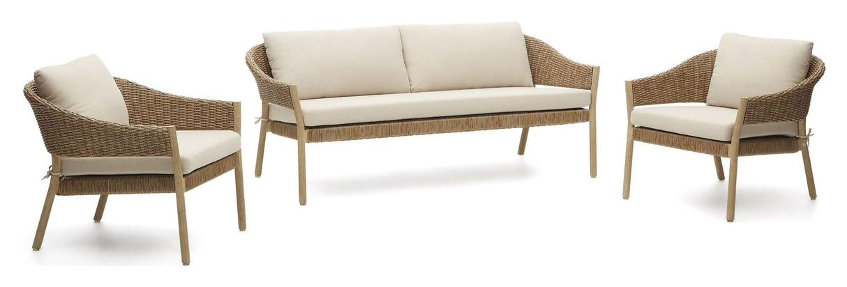 Pola lounge set, naturen