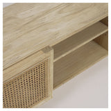 Rexit TVBord - Wood/Rattan, B180