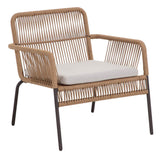 Samanta Lounge Chair Beige/svart