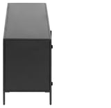 Kave Home Shantay Table Black Metal, 150x50