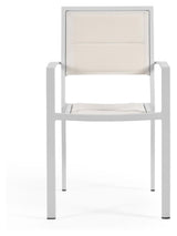 Sirley Garden Chair in Aluminium/Textiles, White