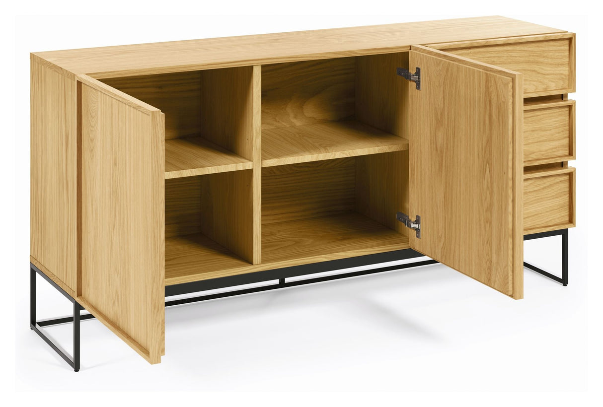 TAIANA Sideboard - Oak Veneer, B160