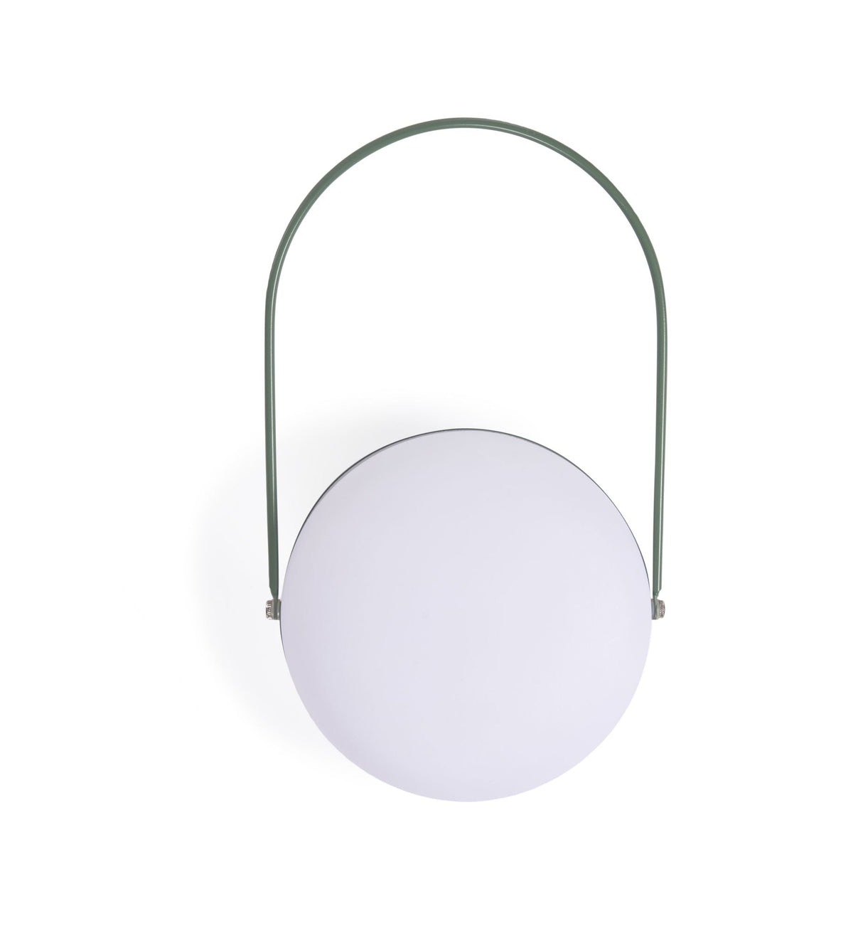 Te utomhusbordslampa, polyeten/grön metall