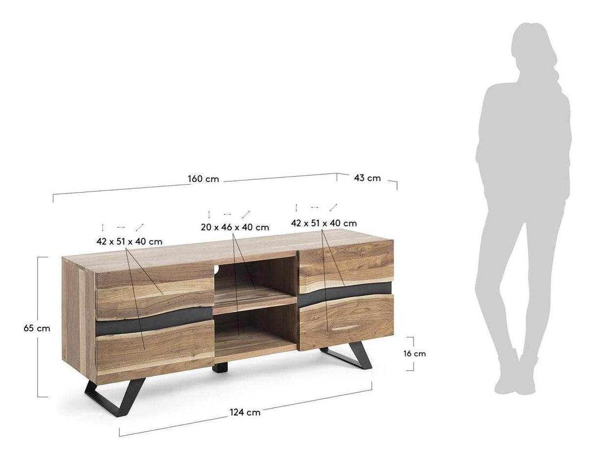 Uxia TV -bord, natur