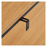 Yoana Console Tabell 120x80, Oak Veneer