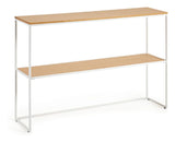 Yoana Console Tabell 120x80, Oak Veneer/White