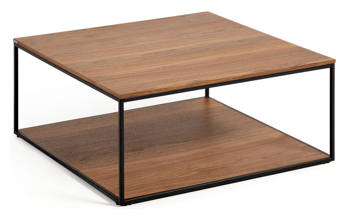 Yoana Coffee Table 80x80, Walnut Definer