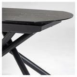 Yodalia Dining Table Grey, 130/190x100