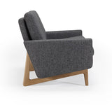 Egsmark 2-sits soffa, antracit