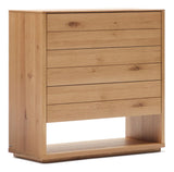 ALGUEMA Sideboard w. 3 lådor, natur, 100x97