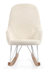 Joey Baby Swing Chair - White Lamb Fur