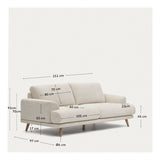 Karin 2-Pers. Soffa, beige