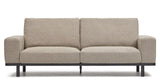 NOA 3-Pers. Soffa, beige/svart