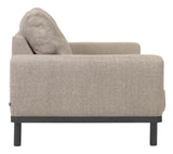 NOA 3-Pers. Soffa, beige/svart