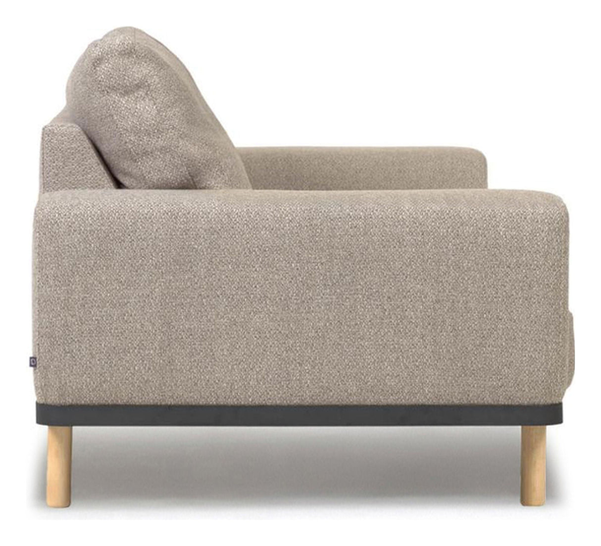 NOA 3-Pers. Soffa, beige/ek