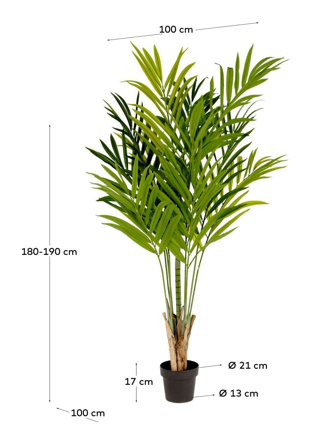 Palmera Artificial Plant, 170 cm