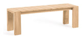 Victoire Garden Bench, solid teak, L: 175