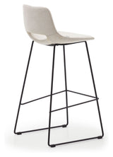 Zahara Barstool, Beige Fabric, H: 76