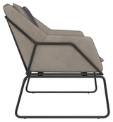 Avery Lounge Chair, Grey Velvet