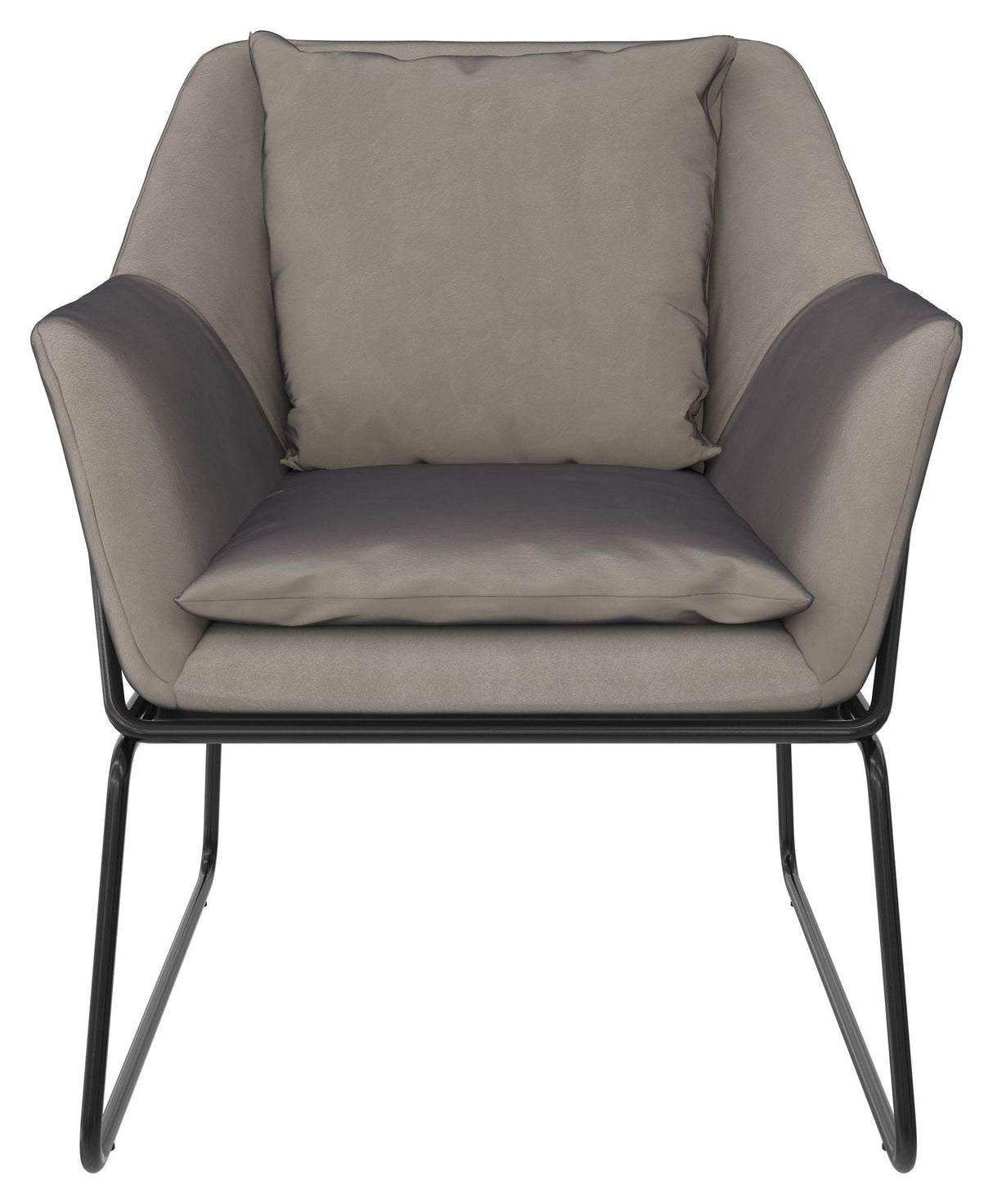 Avery Lounge Chair, Grey Velvet