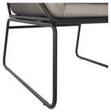 Avery Lounge Chair, Grey Velvet