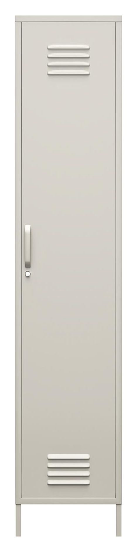 Bradford Metal Cabinet med en dörr H: 185, Taupe