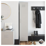 Bradford Metal Cabinet med en dörr H: 185, Taupe