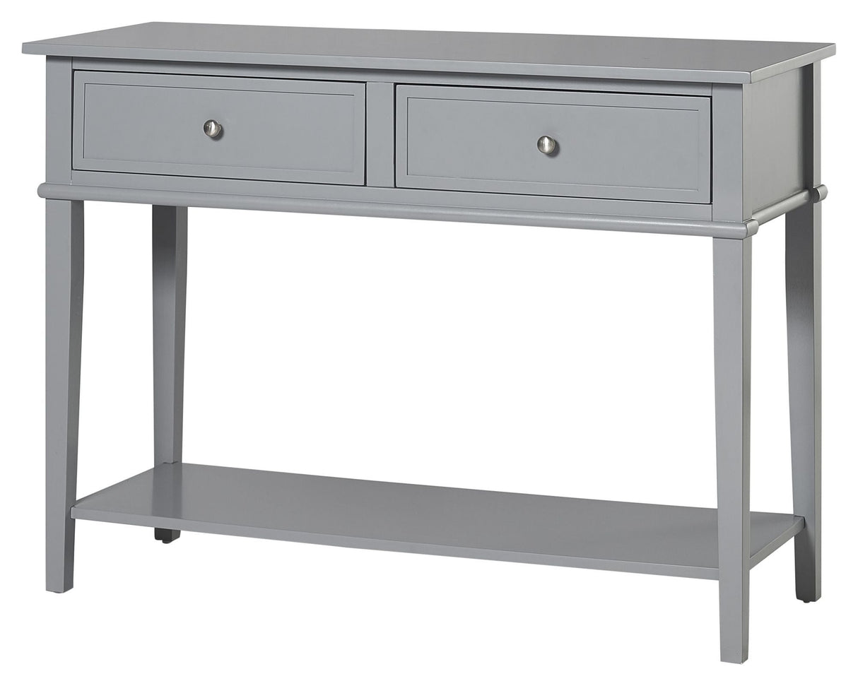 Franklin Console Table, Gray