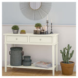 Franklin Console Table, White