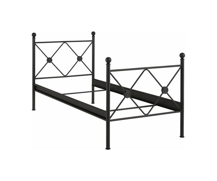 Mercury Bed Frame 200x90 cm, svart