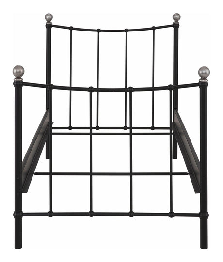 Mercury Bed Frame 200x90 cm, svart