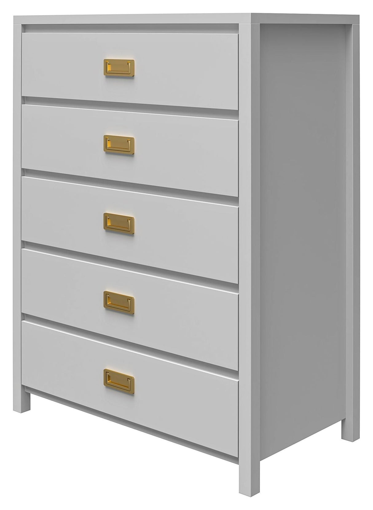 Monarch Hill Haven Children's Chest Grey, 5 lådor